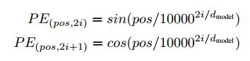 Transformer中positional encoding是如何计算的